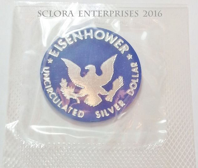 1971 - 1974 SILVER EISENHOWER TOKEN *IN MINT CELLO* **FREE SHIPPING**