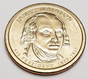 2007 D James Madison Presidential Dollar  **FREE SHIPPING**