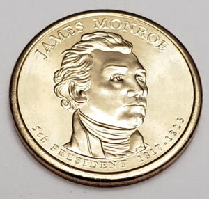 2008 D James Monroe Presidential Dollar  **FREE SHIPPING**