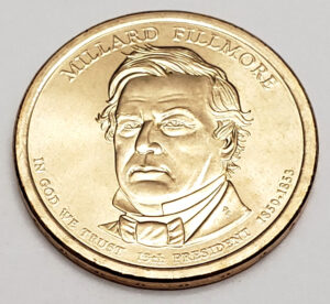 2010 D Millard Fillmore Presidential Dollar  **FREE SHIPPING**
