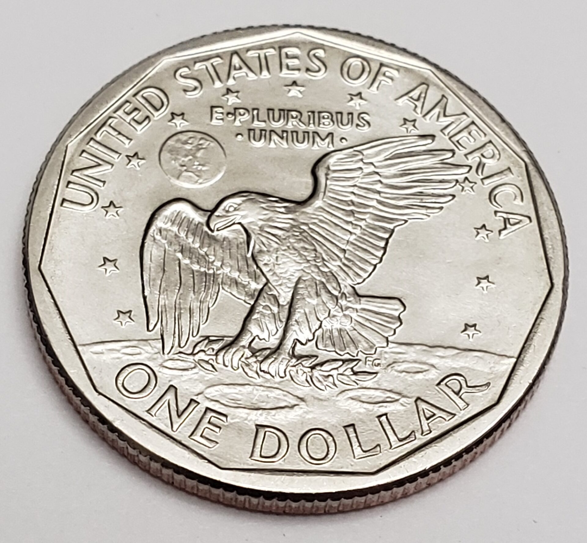 1980 S Susan B. Anthony (SBA) Dollar Coin **FREE SHIPPING** - Image 2