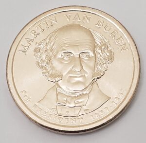 2008 D Martin Van Buren Presidential Dollar  **FREE SHIPPING**