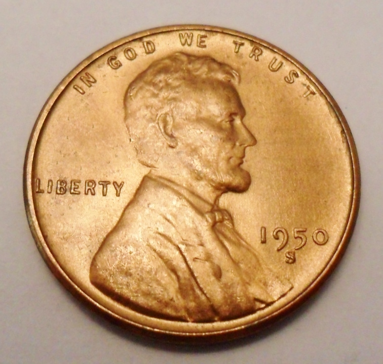 1950 S Lincoln Wheat Cent / Penny *FINE OR BETTER* **FREE SHIPPING**