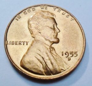 1955 D Lincoln Wheat Cent / Penny *VERY FINE OR BETTER*  **FREE SHIPPING**