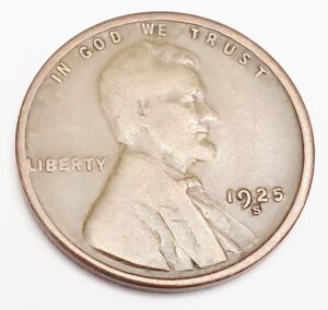 1925 S Lincoln Wheat Cent / Penny *AG OR BETTER  **FREE SHIPPING**
