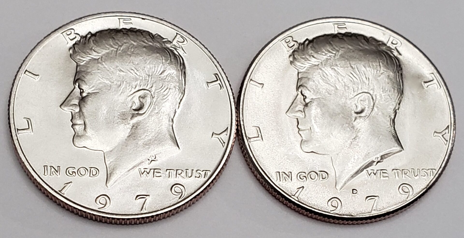 1979 P & D KENNEDY HALF DOLLAR SET (2 COINS) **FREE SHIPPING**