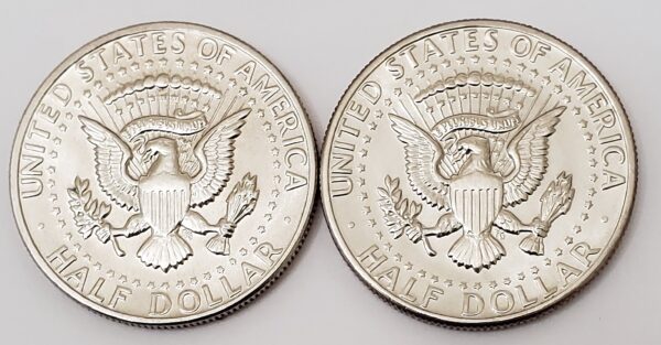 1983 P & D KENNEDY HALF DOLLAR SET (2 COINS)  **FREE SHIPPING** - Image 2