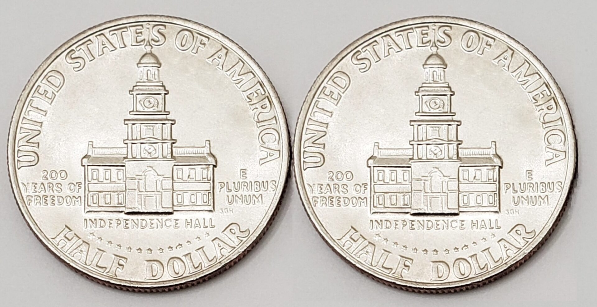 1976 P & D KENNEDY HALF DOLLAR SET (2 COINS) **FREE SHIPPING** - Image 2