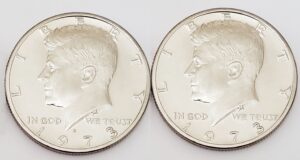 1973 P & D KENNEDY HALF DOLLAR SET (2 COINS)  **FREE SHIPPING**