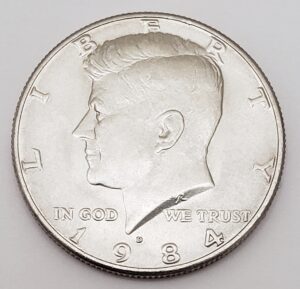 1984 D KENNEDY HALF DOLLAR  **FREE SHIPPING**
