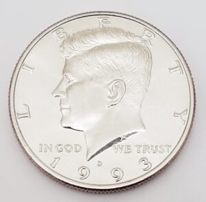 1993 D KENNEDY HALF DOLLAR  **FREE SHIPPING**