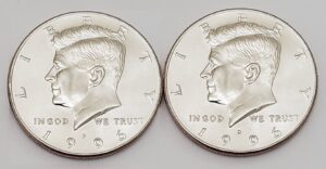 1996 P & D KENNEDY HALF DOLLAR SET (2 COINS)  **FREE SHIPPING**