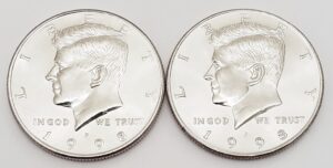 1998 P & D KENNEDY HALF DOLLAR SET (2 COINS)  **FREE SHIPPING**