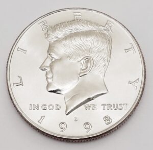 1998 D KENNEDY HALF DOLLAR  **FREE SHIPPING**