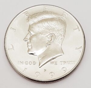 1999 P KENNEDY HALF DOLLAR  **FREE SHIPPING**