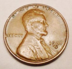 1937 S Lincoln Wheat Cent / Penny *GOOD OR BETTER  **FREE SHIPPING**