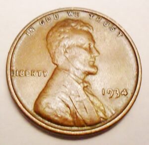 1934 P Lincoln Wheat Cent / Penny *GOOD OR BETTER  **FREE SHIPPING**