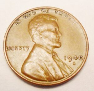 1940 S Lincoln Wheat Cent / Penny *FINE OR BETTER*  **FREE SHIPPING**