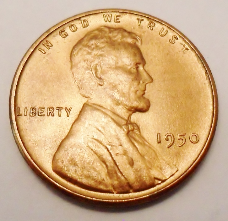 1950 P Lincoln Wheat Cent / Penny *FINE OR BETTER* **FREE SHIPPING**