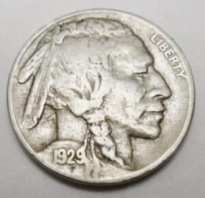 1929 S INDIAN HEAD "BUFFALO" NICKEL *GOOD OR BETTER* **FREE SHIPPING**