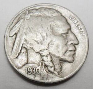 1930 P INDIAN HEAD "BUFFALO" NICKEL *GOOD OR BETTER* **FREE SHIPPING**