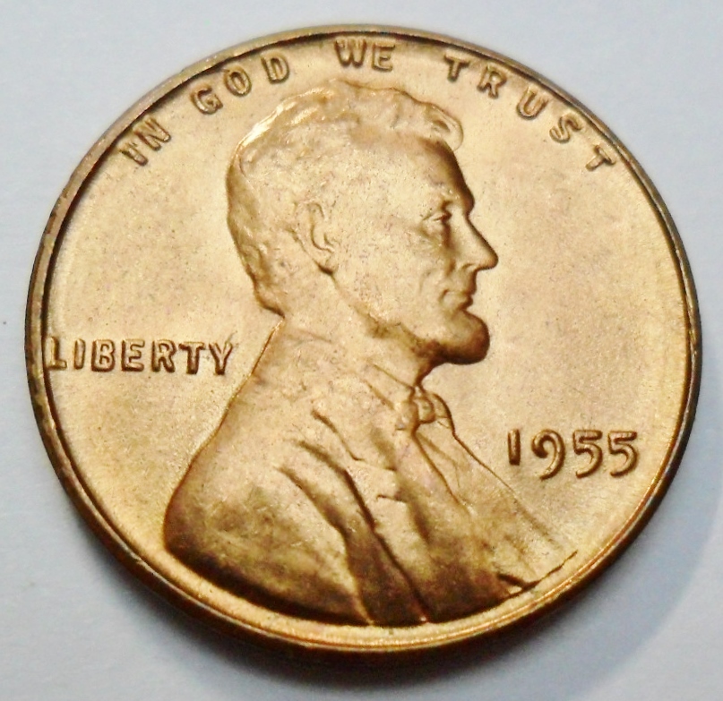 1955 P Lincoln Wheat Cent / Penny *VERY FINE OR BETTER* **FREE SHIPPING**