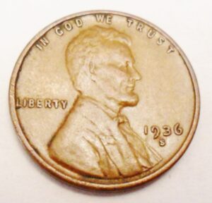1936 S Lincoln Wheat Cent / Penny *GOOD OR BETTER  **FREE SHIPPING**