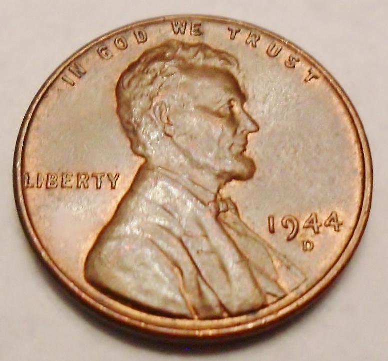 1944 D Lincoln Wheat Cent / Penny *FINE OR BETTER* **FREE SHIPPING**