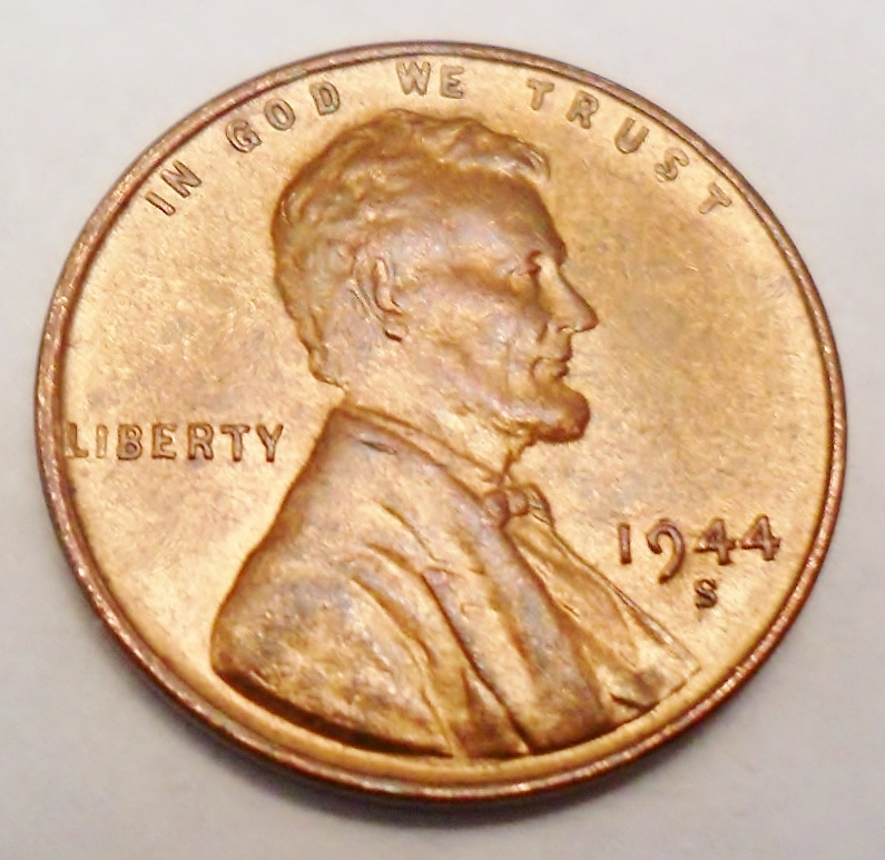 1944 S Lincoln Wheat Cent / Penny *FINE OR BETTER* **FREE SHIPPING**