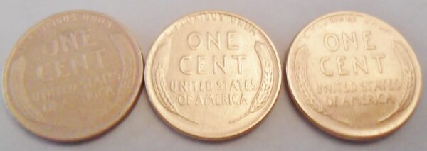 1941 P D S Lincoln Wheat Cent / Penny Set (3 Coins) *FINE OR BETTER*  **FREE SHIPPING** - Image 2