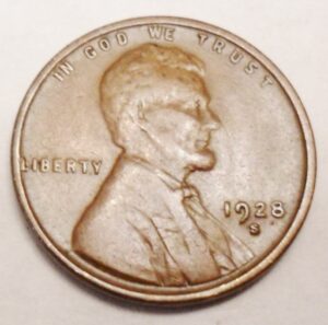 1928 S Lincoln Wheat Cent / Penny *AG OR BETTER  **FREE SHIPPING**