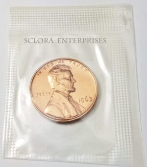 1963 P Lincoln Memorial Cent / Penny *PROOF* **FREE SHIPPING**