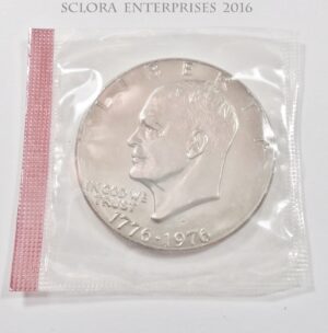1976 D Dwight D. Eisenhower Dollar Coin TYPE II (2)  *MINT CELLO*  **FREE SHIPPING**