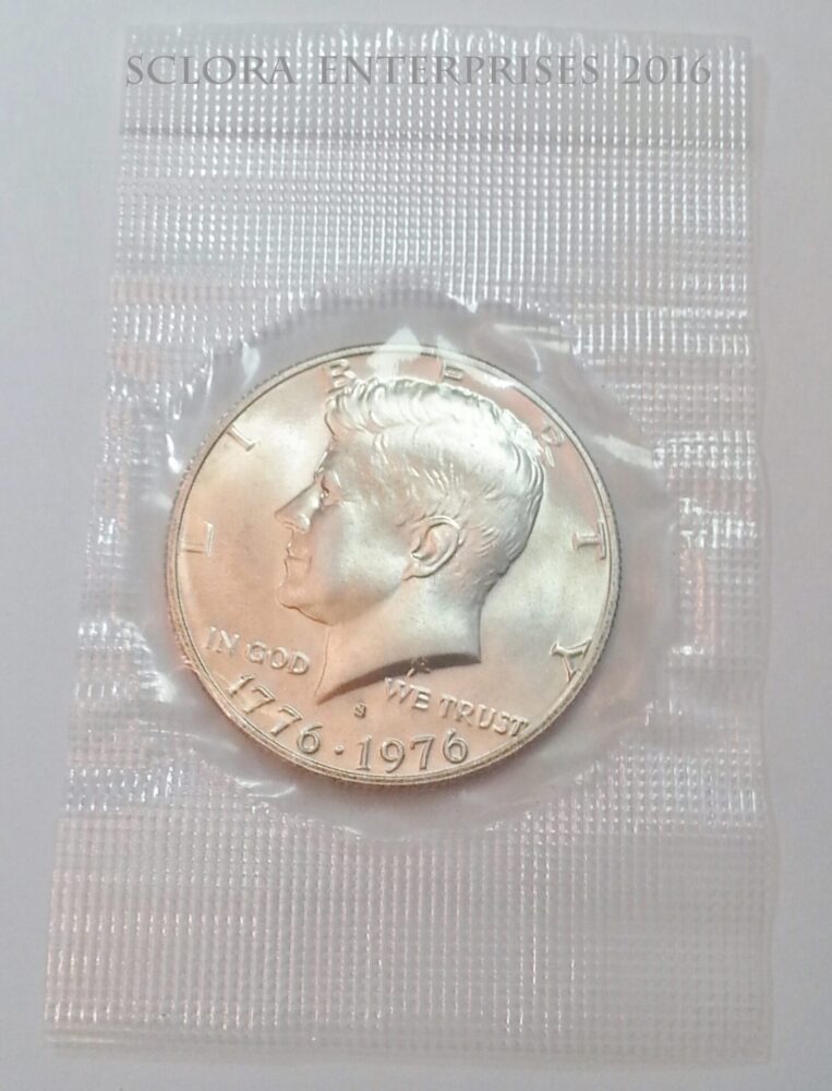 1976 S Kennedy Half Dollar *40% SILVER* *MINT CELLO* *FREE SHIPPING*