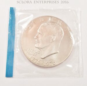 1976 P Dwight D. Eisenhower Dollar Coin TYPE II (2)  *MINT CELLO*  **FREE SHIPPING**