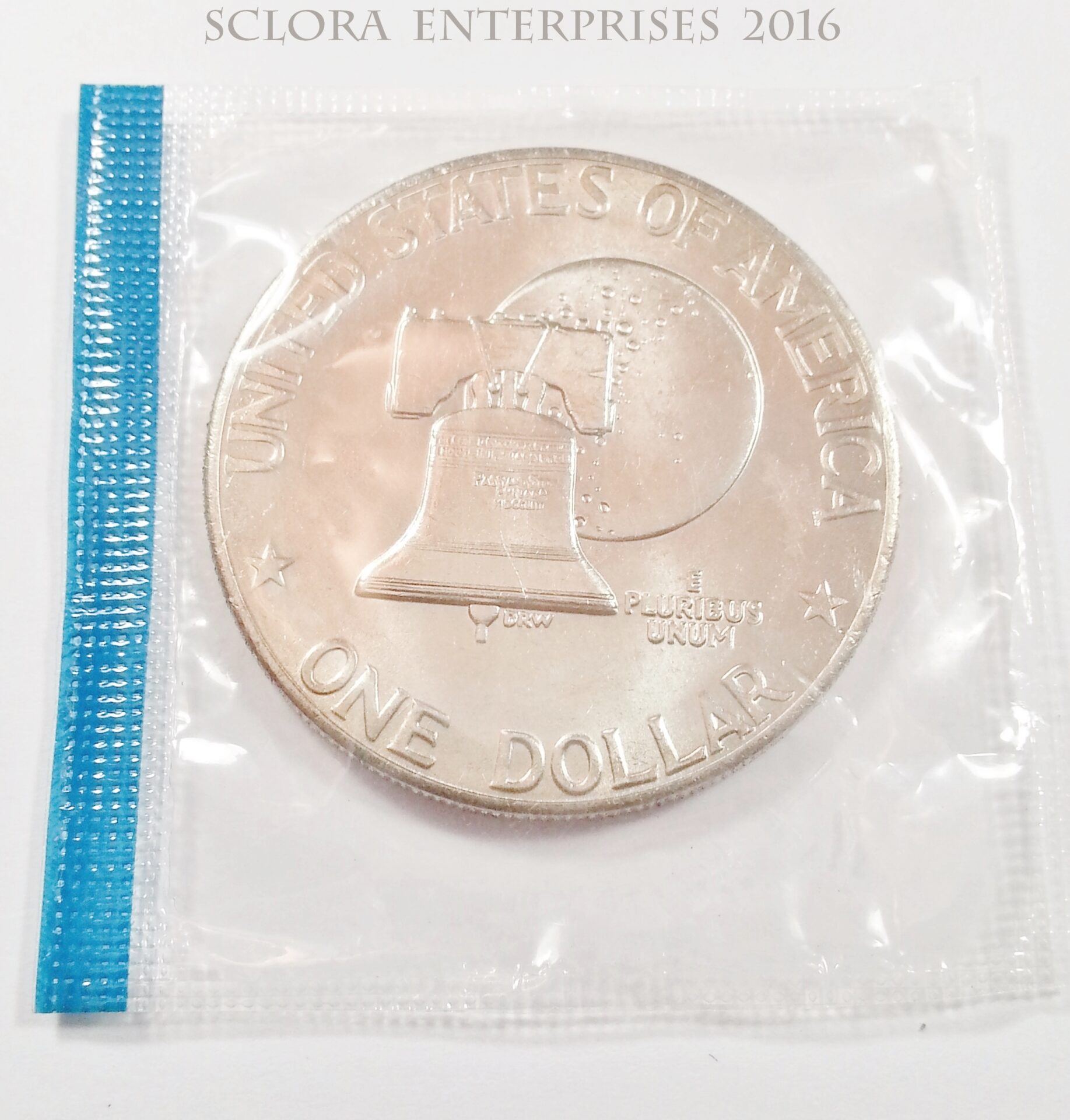 1976 P Dwight D. Eisenhower Dollar Coin TYPE II (2) *MINT CELLO* **FREE SHIPPING** - Image 2