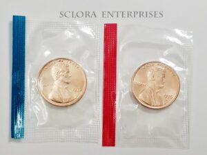 1976 P & D Lincoln Memorial Cent / Penny Set (2 Coins) *MINT CELLO* **FREE SHIPPING**