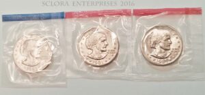 1981 P D S Susan B. Anthony Dollar Set (3 Coins) *MINT CELLO* **FREE SHIPPING**