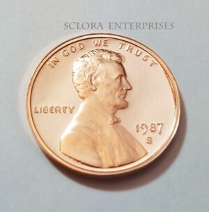 1987 S Lincoln Memorial Cent / Penny *PROOF* **FREE SHIPPING**