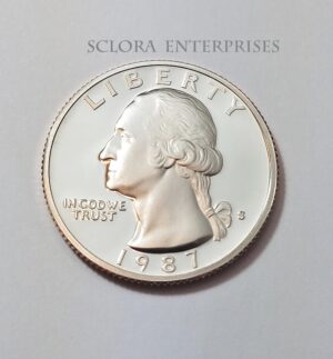 1987 S Washington Quarter *PROOF* **FREE SHIPPING**