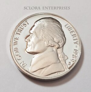 1989 S Jefferson *PROOF* Nickel   **FREE SHIPPING**