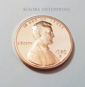 1989 S Lincoln Memorial Cent / Penny *PROOF* **FREE SHIPPING**