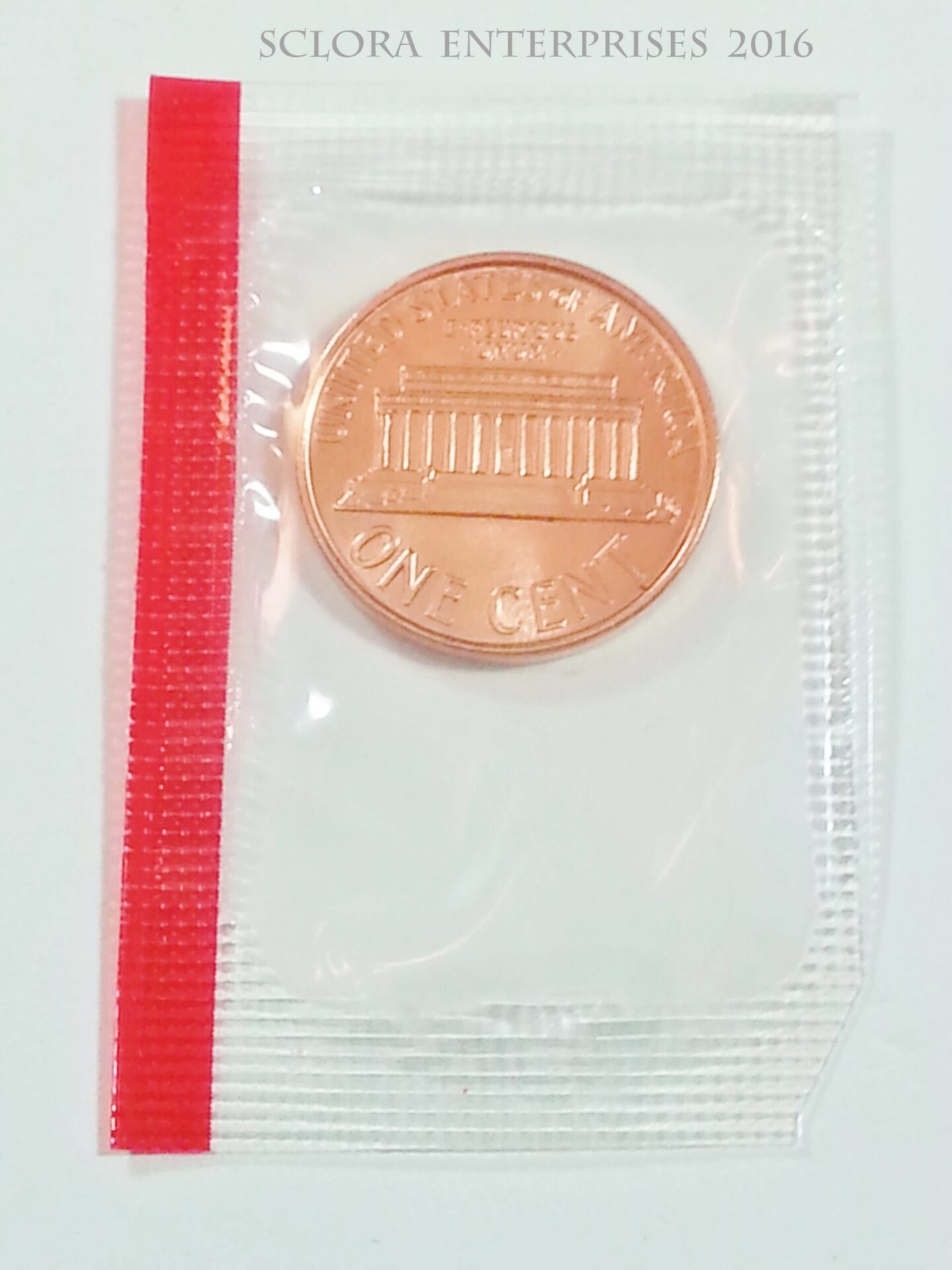 1990 P & D Lincoln Memorial Cent / Penny Set (2 Coins) *MINT CELLO* **FREE SHIPPING** - Image 4