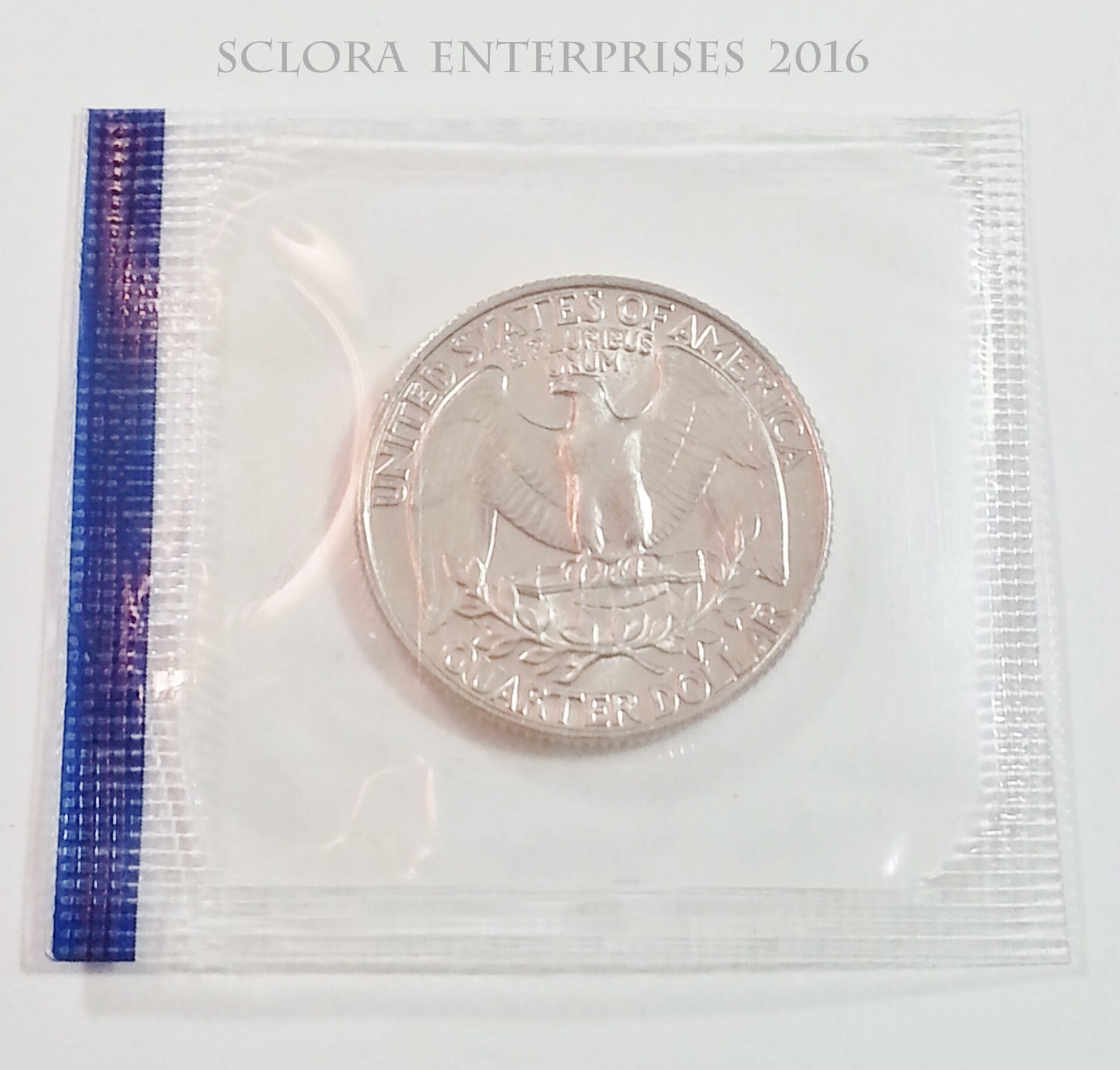 1990 P & D Washington Quarter Set (2 Coins) *MINT CELLO* **FREE SHIPPING** - Image 6