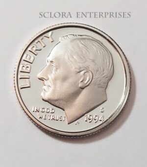 1994 S Roosevelt Dime  *CLAD PROOF* **FREE SHIPPING**
