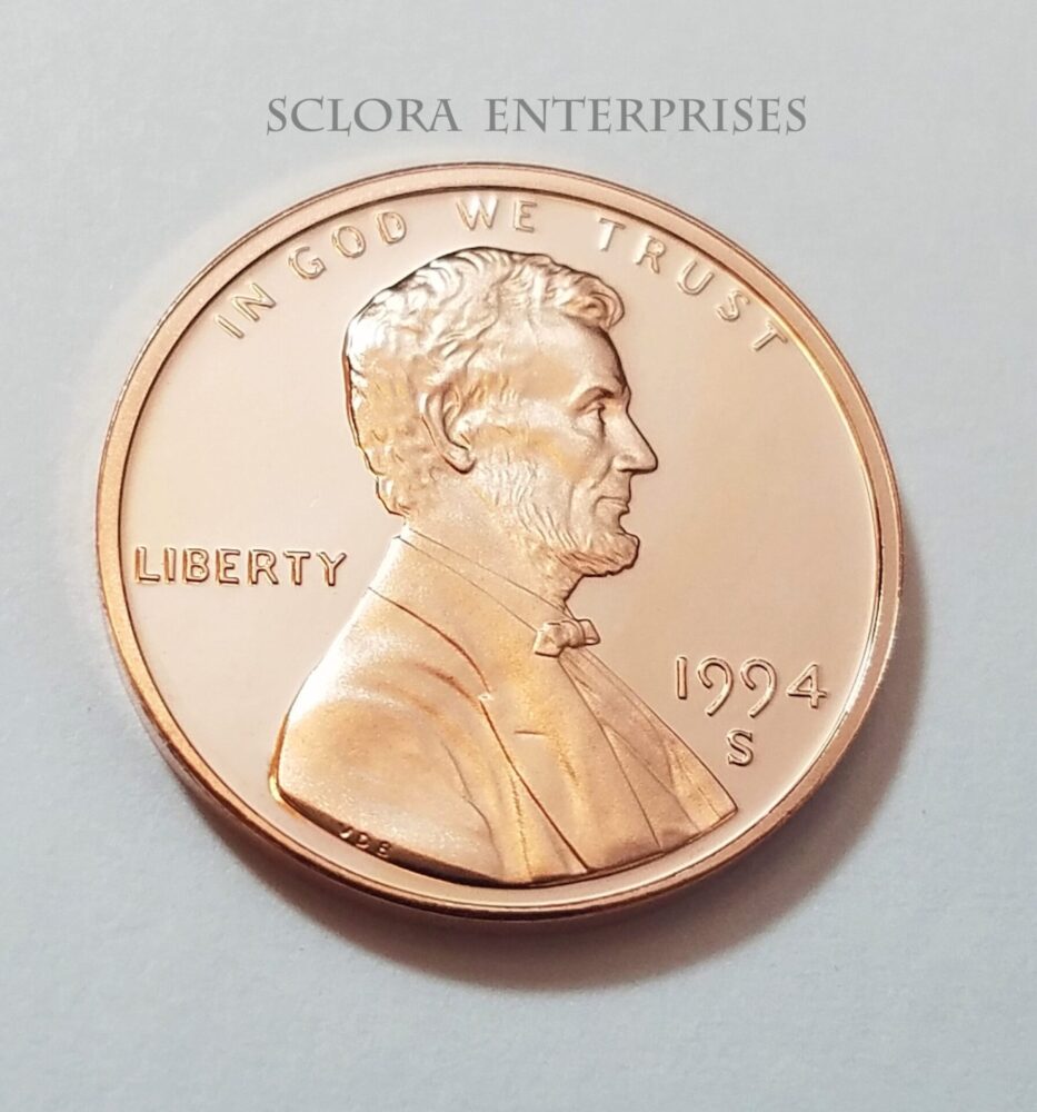 1994 S Lincoln Memorial Cent / Penny *PROOF* **FREE SHIPPING**