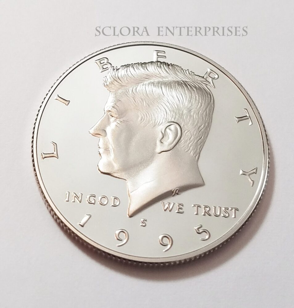1995 S Kennedy Half Dollar *CLAD PROOF* **FREE SHIPPING**
