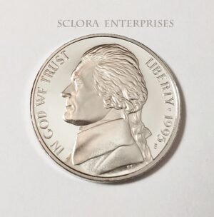 1995 S Jefferson *PROOF* Nickel **FREE SHIPPING**