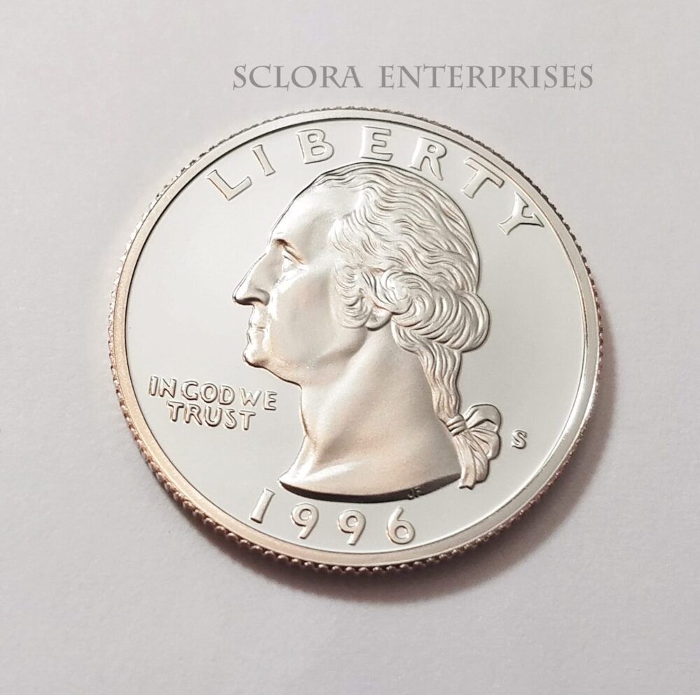 1996 S Washington Quarter *CLAD PROOF* **FREE SHIPPING**