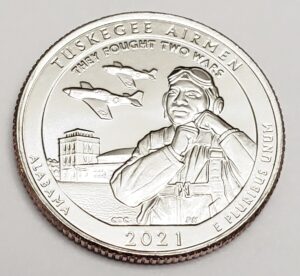 2021 D Tuskegee Airmen Quarter **FREE SHIPPING**